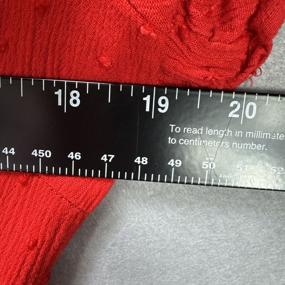 Lulu's Red Wrap Ruffle Mini Dress - Picture 6 of 8